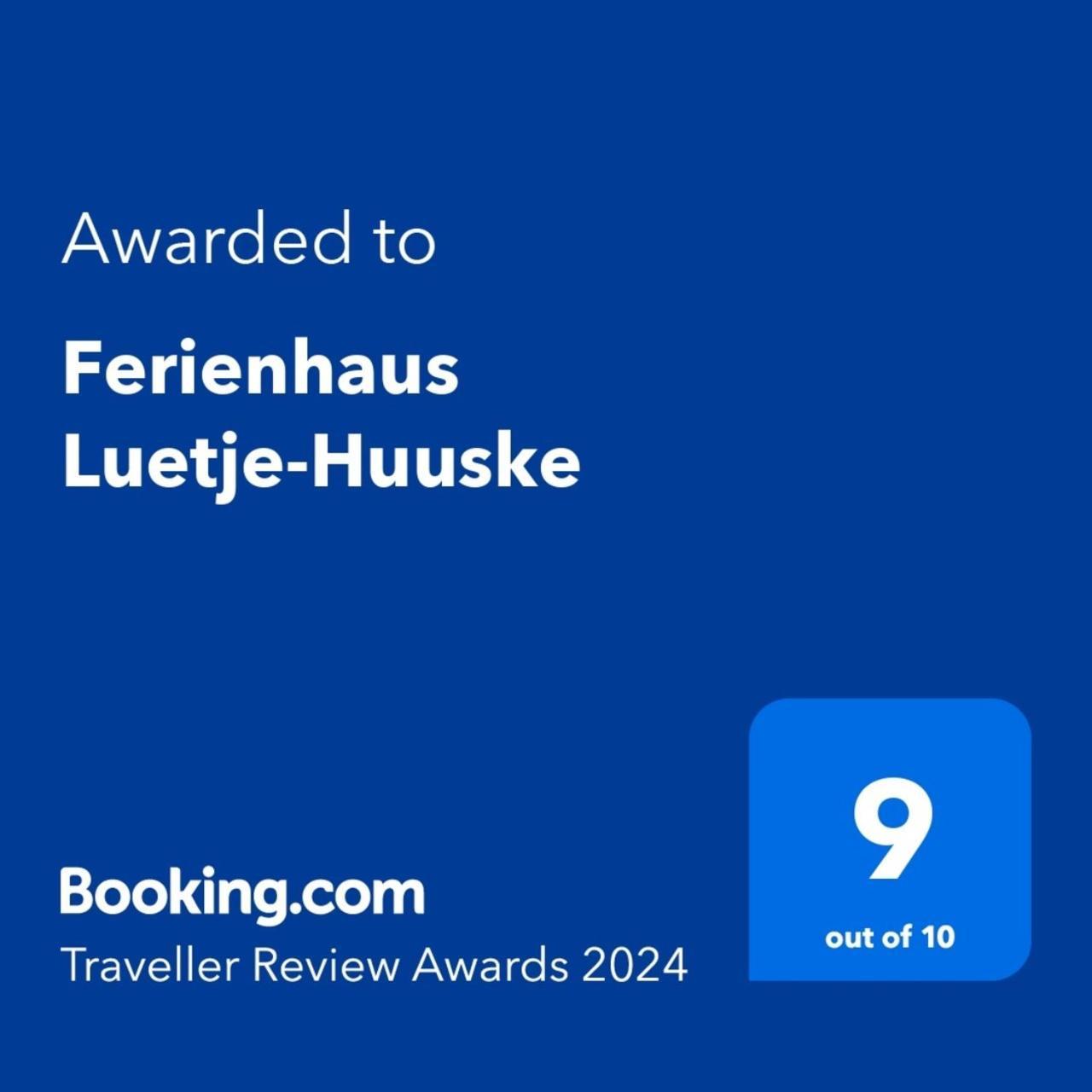Krummhörn Ferienhaus Luetje-Huuske מראה חיצוני תמונה