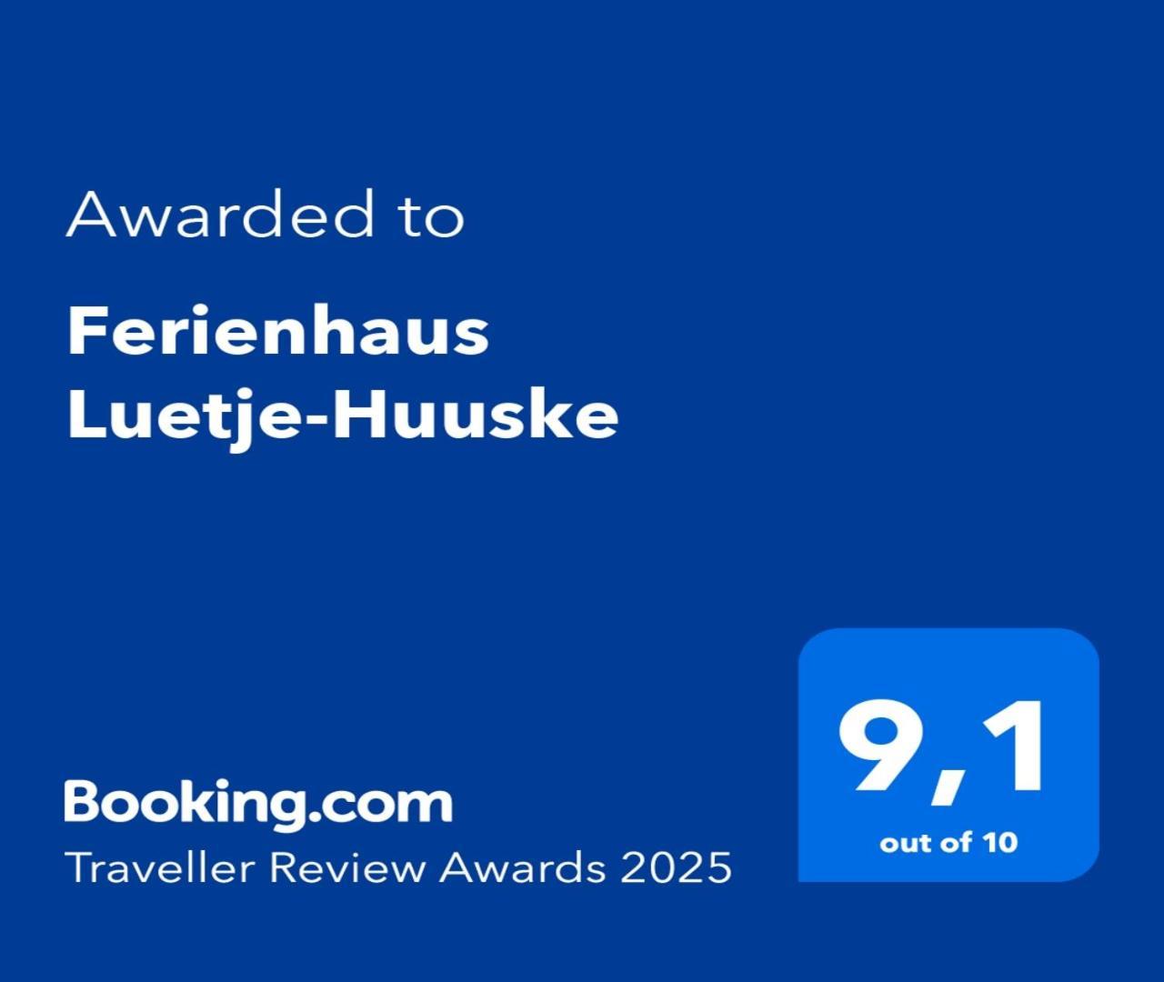 Krummhörn Ferienhaus Luetje-Huuske מראה חיצוני תמונה